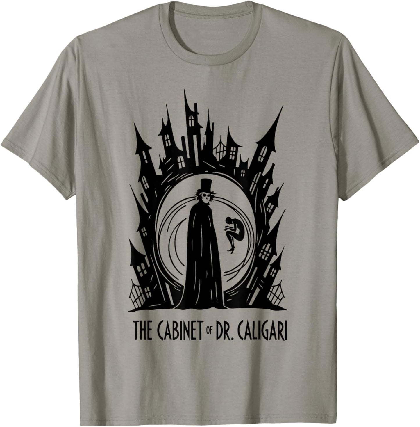 The Cabinet of Dr. Caligari – Classic Horror T-Shirt - T-Shirt | Sand
