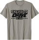 Führerscheinprüfung Fahrprüfung bestanden Führerschein 2026 T-Shirt - T-Shirt | Sand