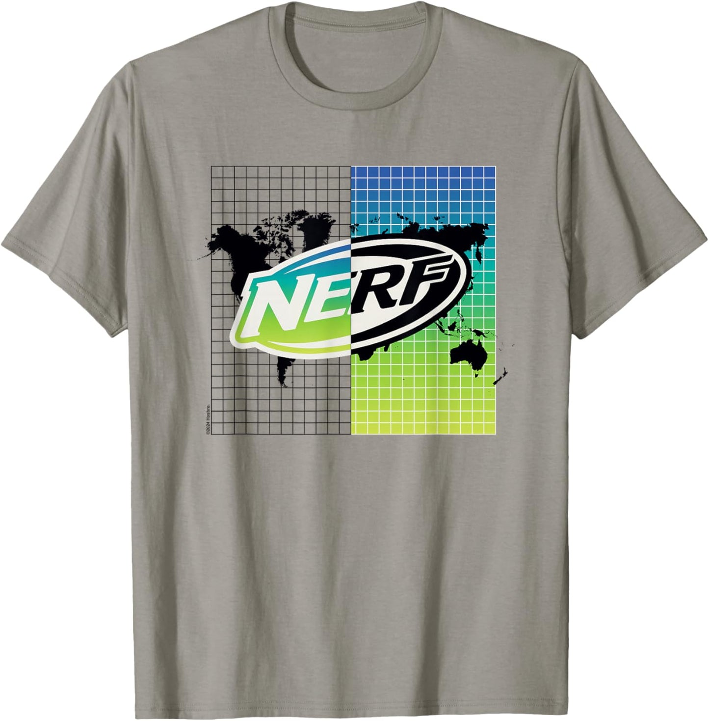 Nerf Gradient Globe T-Shirt - T-Shirt | Sand
