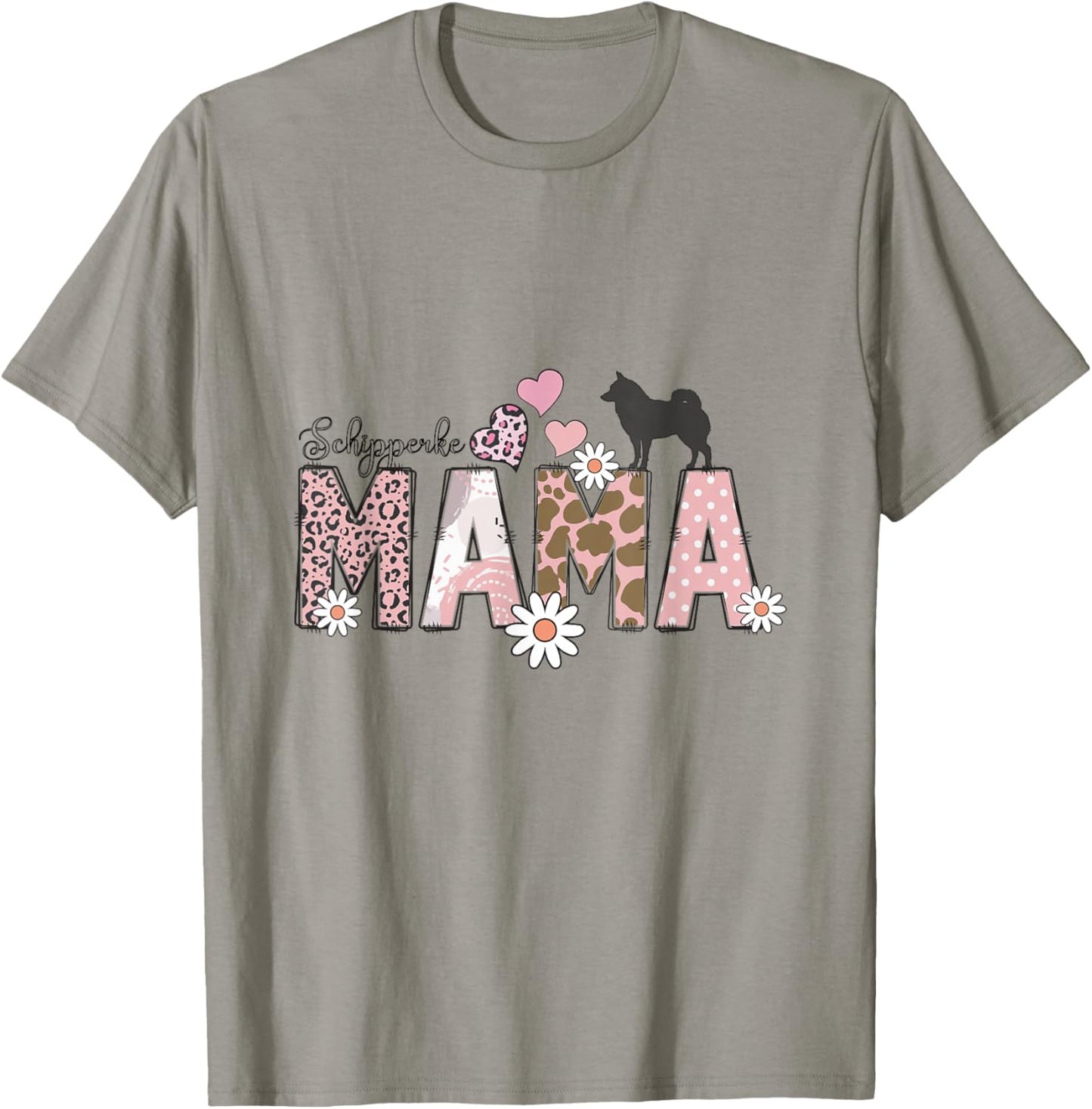 Schipperke Dog T-Shirt - T-Shirt | Sand