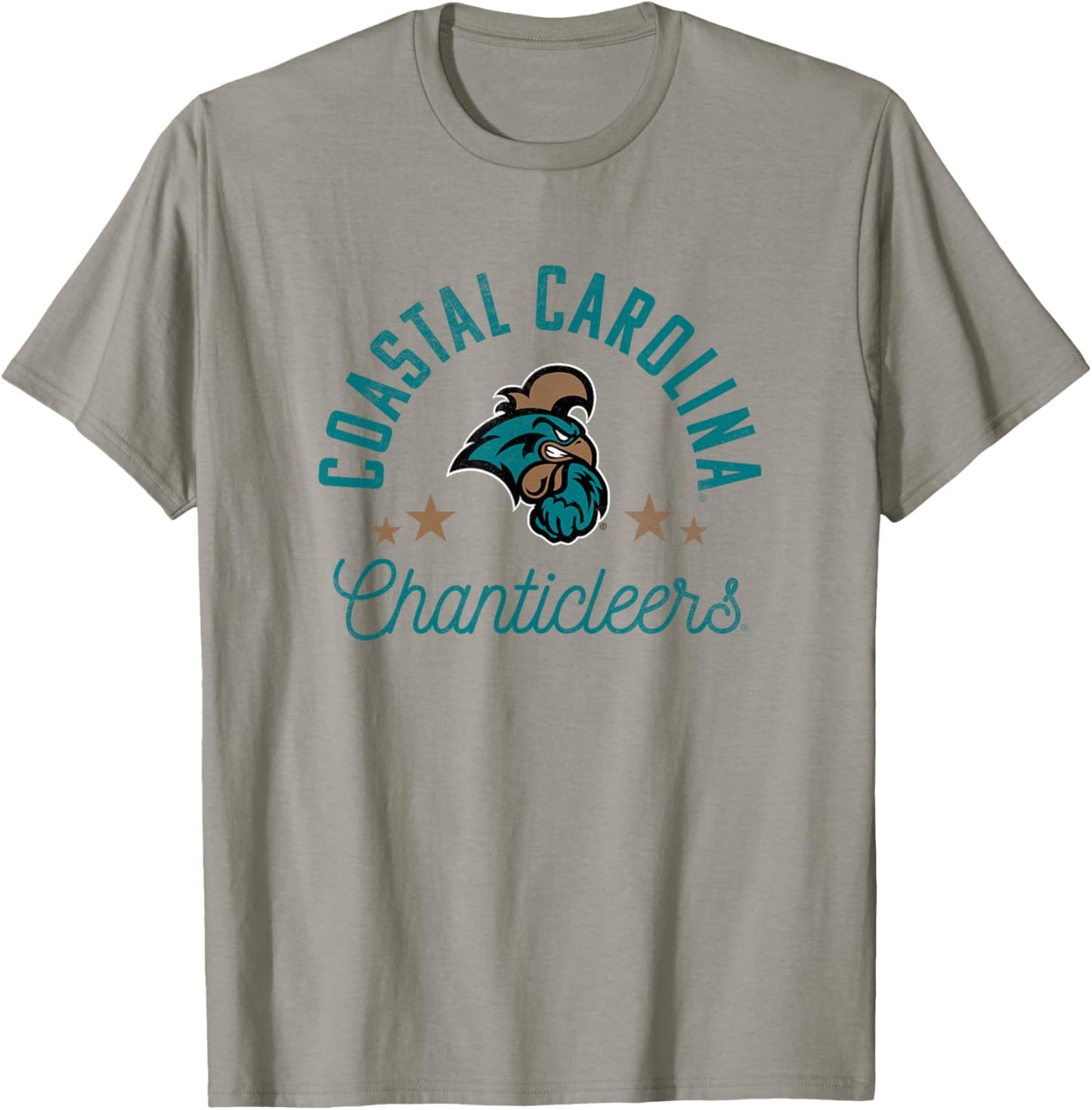 Coastal Carolina University CCU Star T-Shirt - T-Shirt | Sand