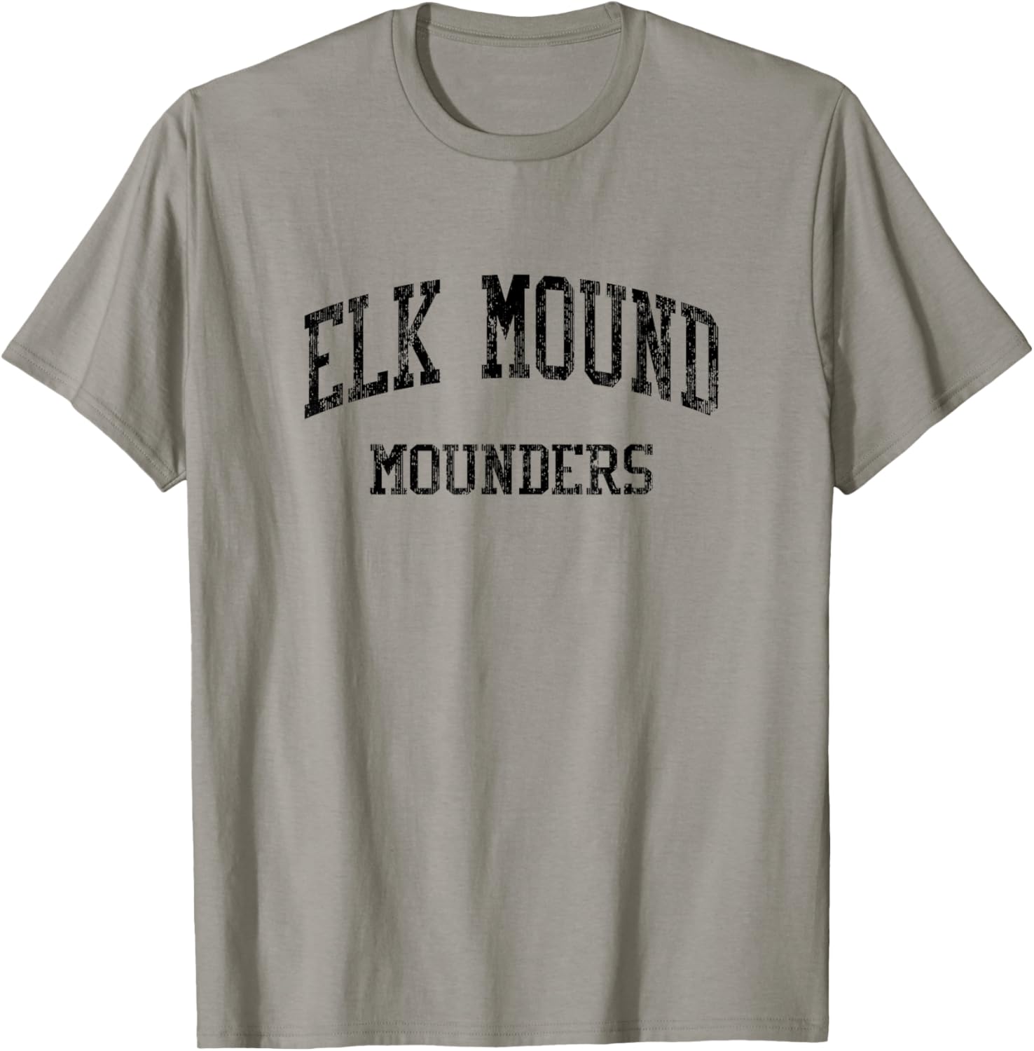 Elk Mound High School HS Elk Mound WI Vintage Sports T-Shirt - T-Shirt | Sand