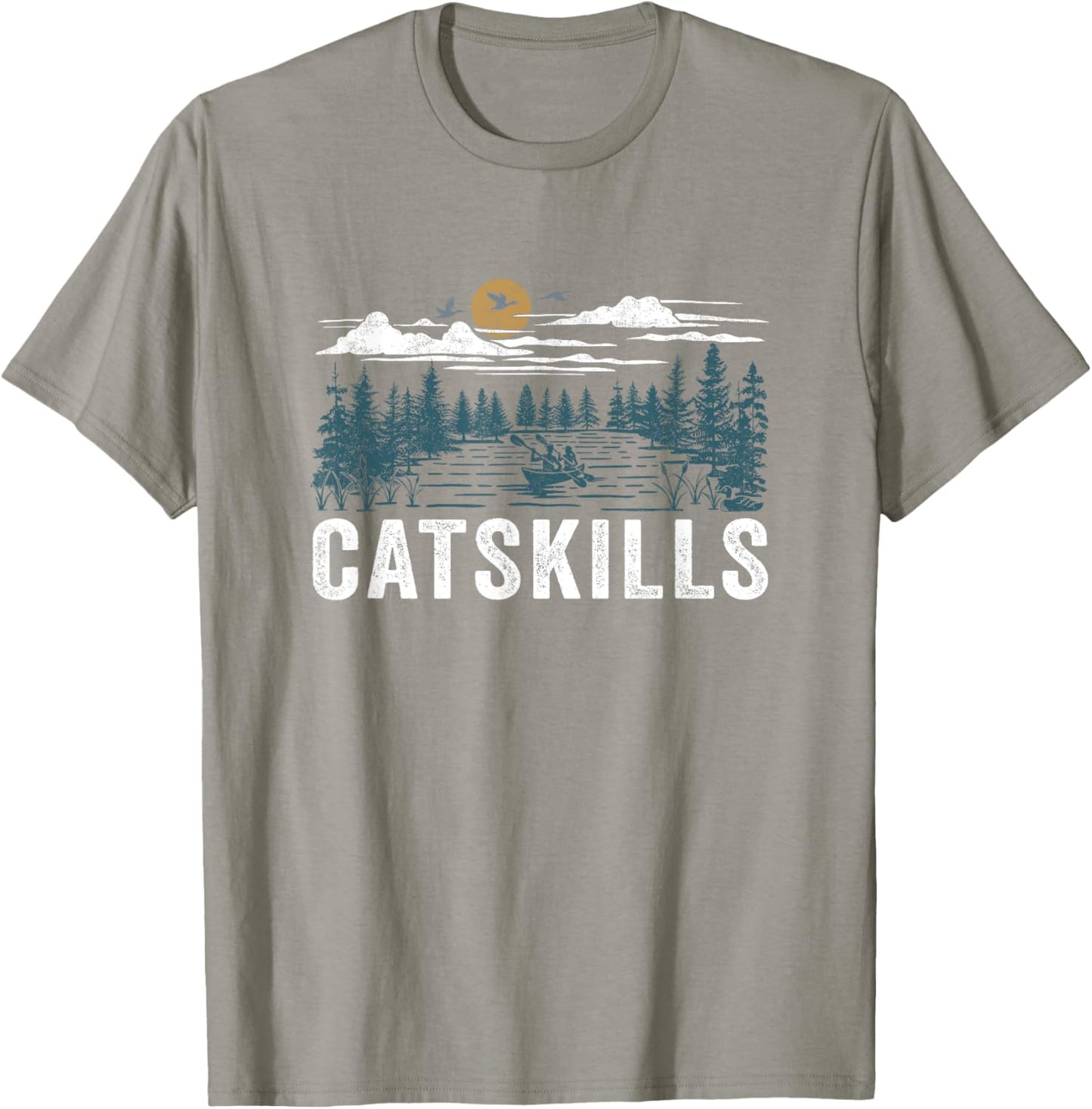 Catskills New York T-Shirt - T-Shirt | Sand