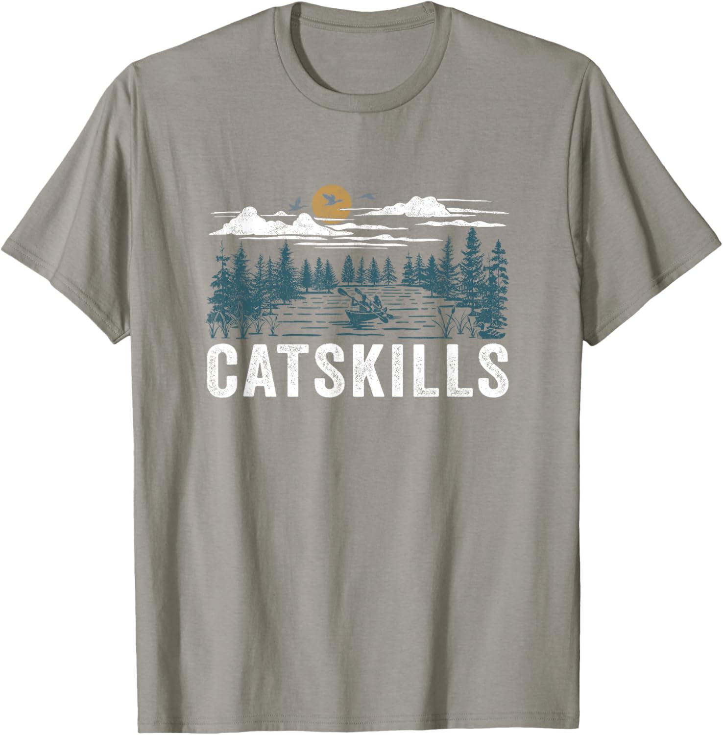 Catskills New York T-Shirt - T-Shirt | Sand
