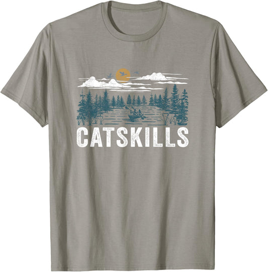 Catskills New York T-Shirt - T-Shirt | Sand