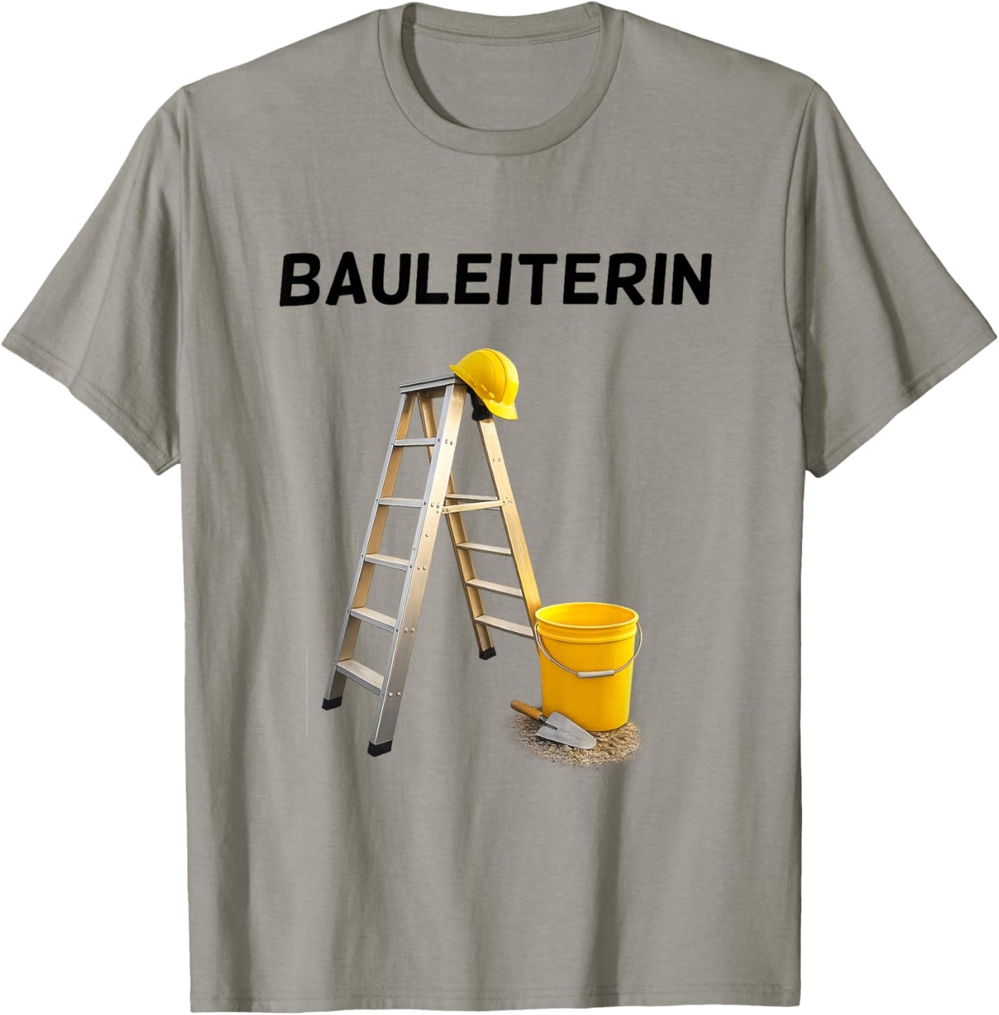 Construction Manager, Construction Worker, Construction Site Costume Fancy Dress Helmet T-Shirt - T-Shirt | Sand