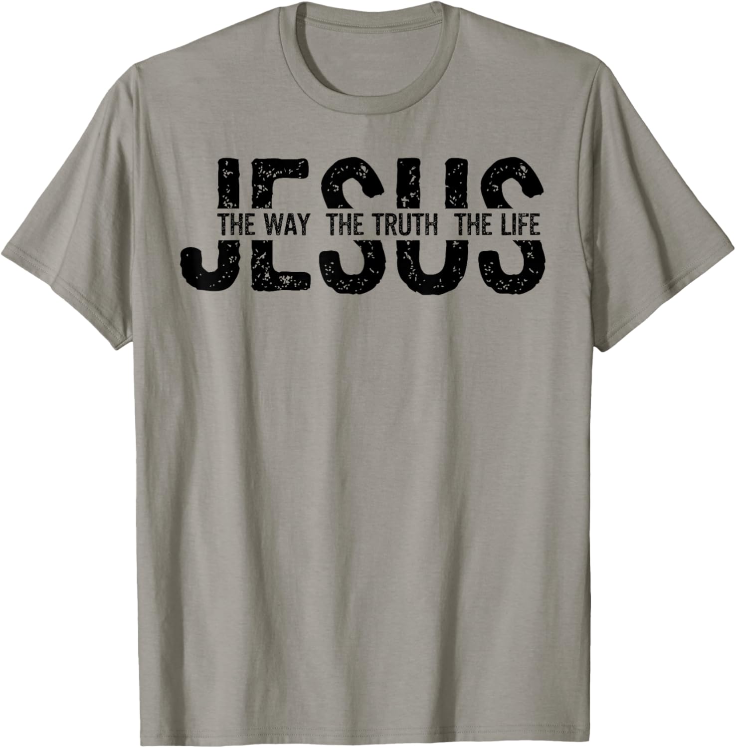 Jésus Chrétien Croyant Religieux Foi Bible Verse Église T-Shirt - T-Shirt | Sand