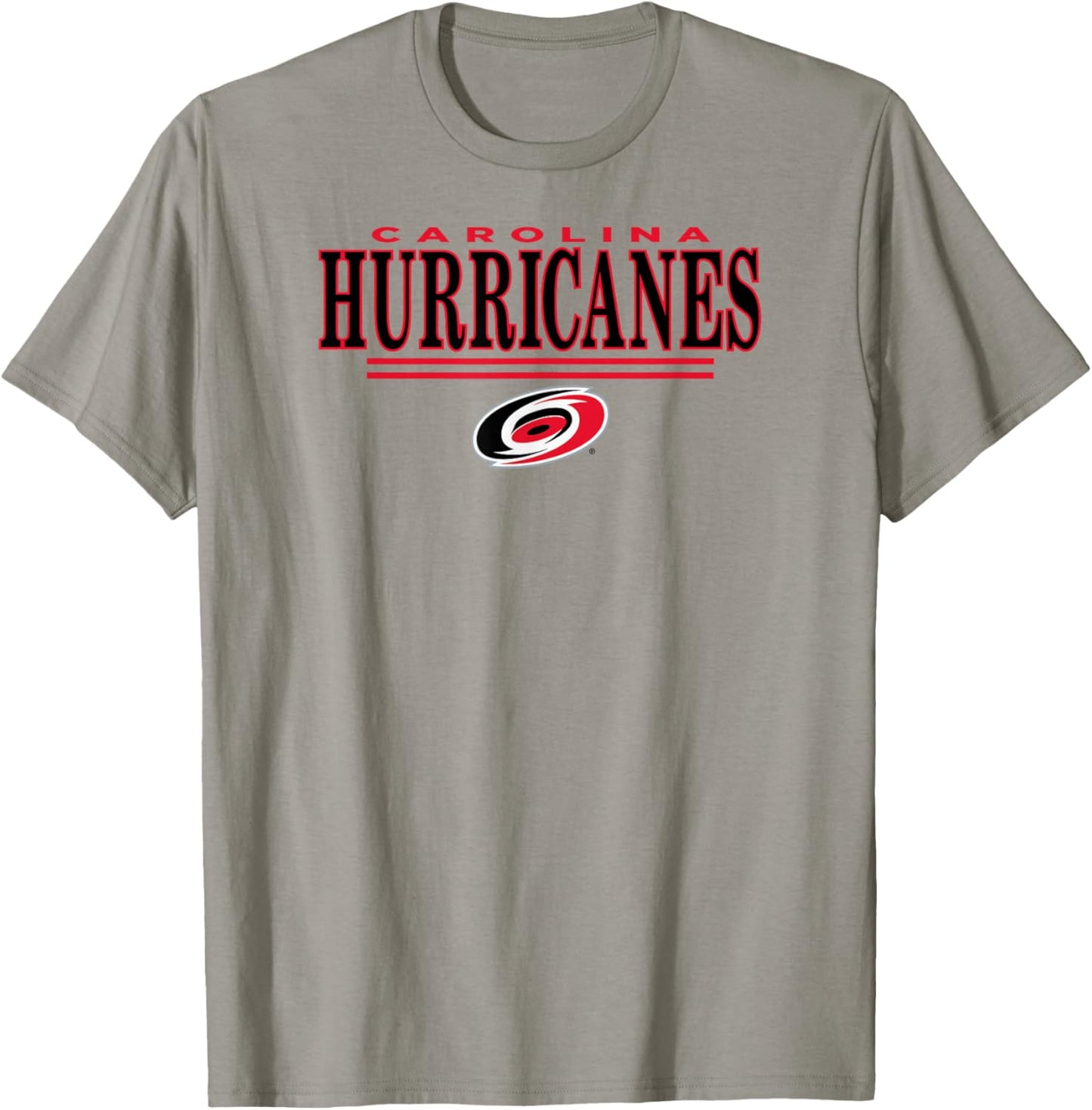 Carolina Hurricanes Regalia Gray NHL Officially Licensed T-Shirt - T-Shirt | Sand