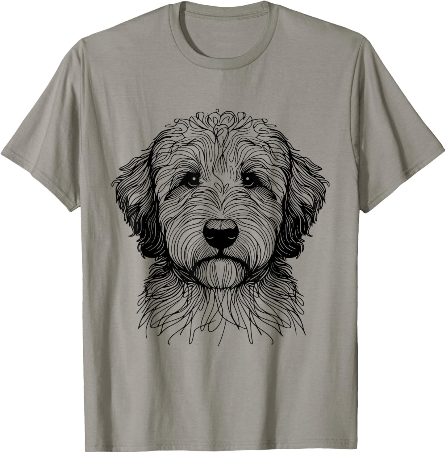 Dog Fingerprint - Aussiedoodle Dad Mom Women T-Shirt - T-Shirt | Sand