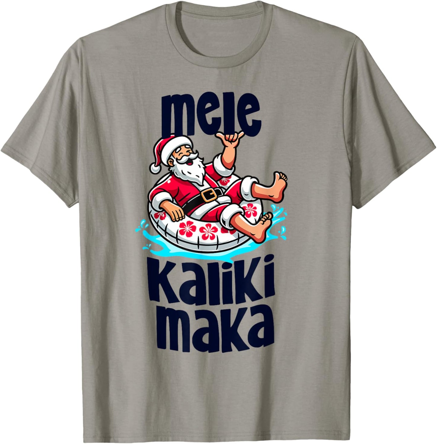 Funny Mele Kalikimaka Family Vacation Hawaiian Christmas T-Shirt - T-Shirt | Sand