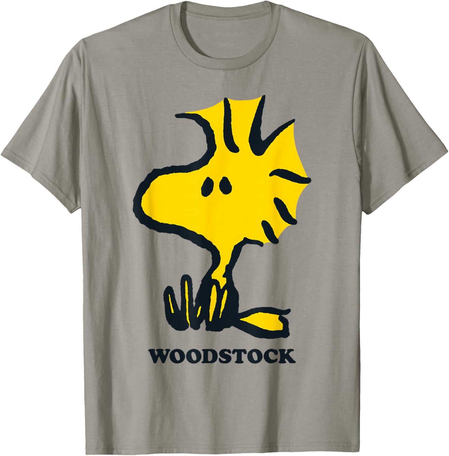 Peanuts Woodstock Sat Down T-Shirt - T-Shirt | Sand