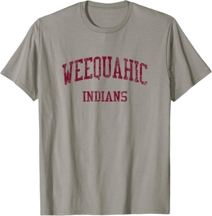 Weequahic High School HS Newark NJ Vintage Sports T-Shirt - T-Shirt | Sand