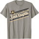 Army Black Knights Retro Performer Gray Officially Licensed T-Shirt - T-Shirt | Sand