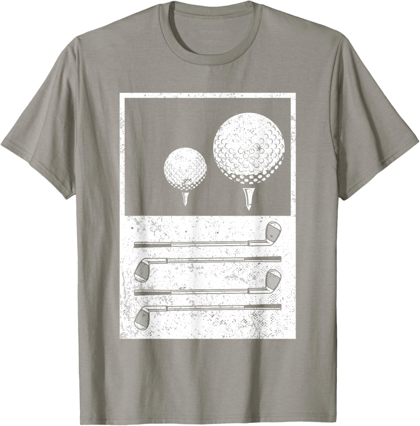 Vintage Golf Balls Golf Player T-Shirt - T-Shirt | Sand