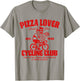 Pizza Lover Rennrad Club Fahrrad Radsport T-Shirt - T-Shirt | Sand