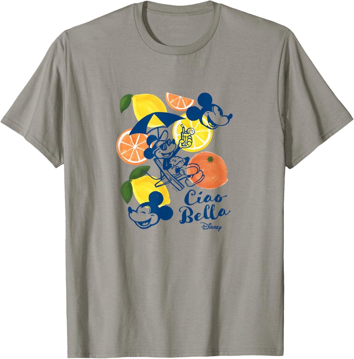 Mickey Mouse - Ciao Bella Watercolor T-Shirt - T-Shirt | Sand