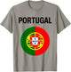 Portugal Flag Modern T-Shirt - T-Shirt | Sand