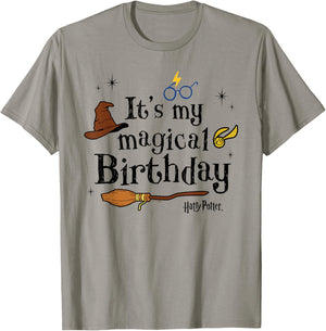 Harry Potter It's My Magical Birthday T-Shirt - T-Shirt | Sand