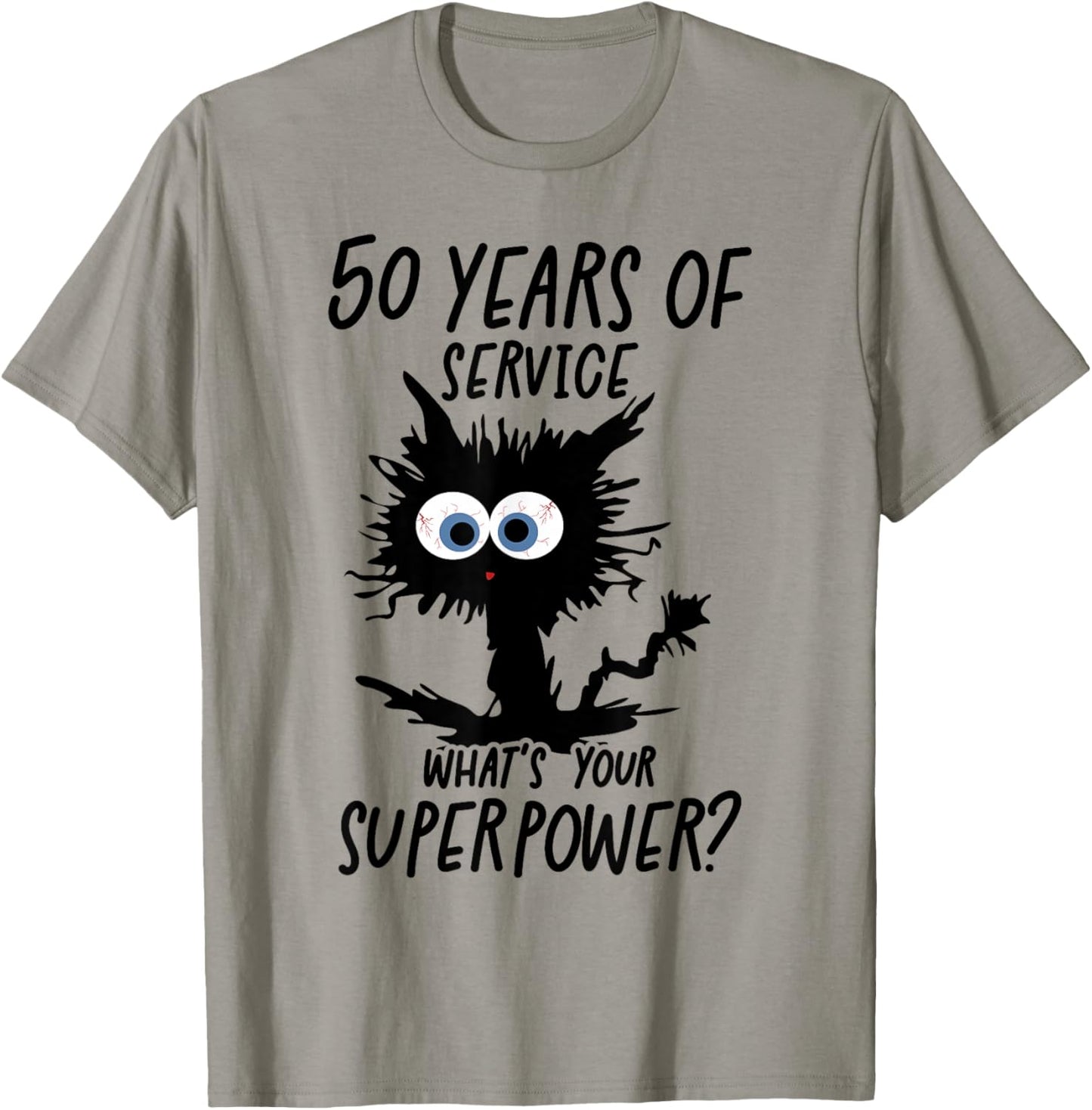 I Survived 50 Years Of Of Service T-Shirt - T-Shirt | Sand