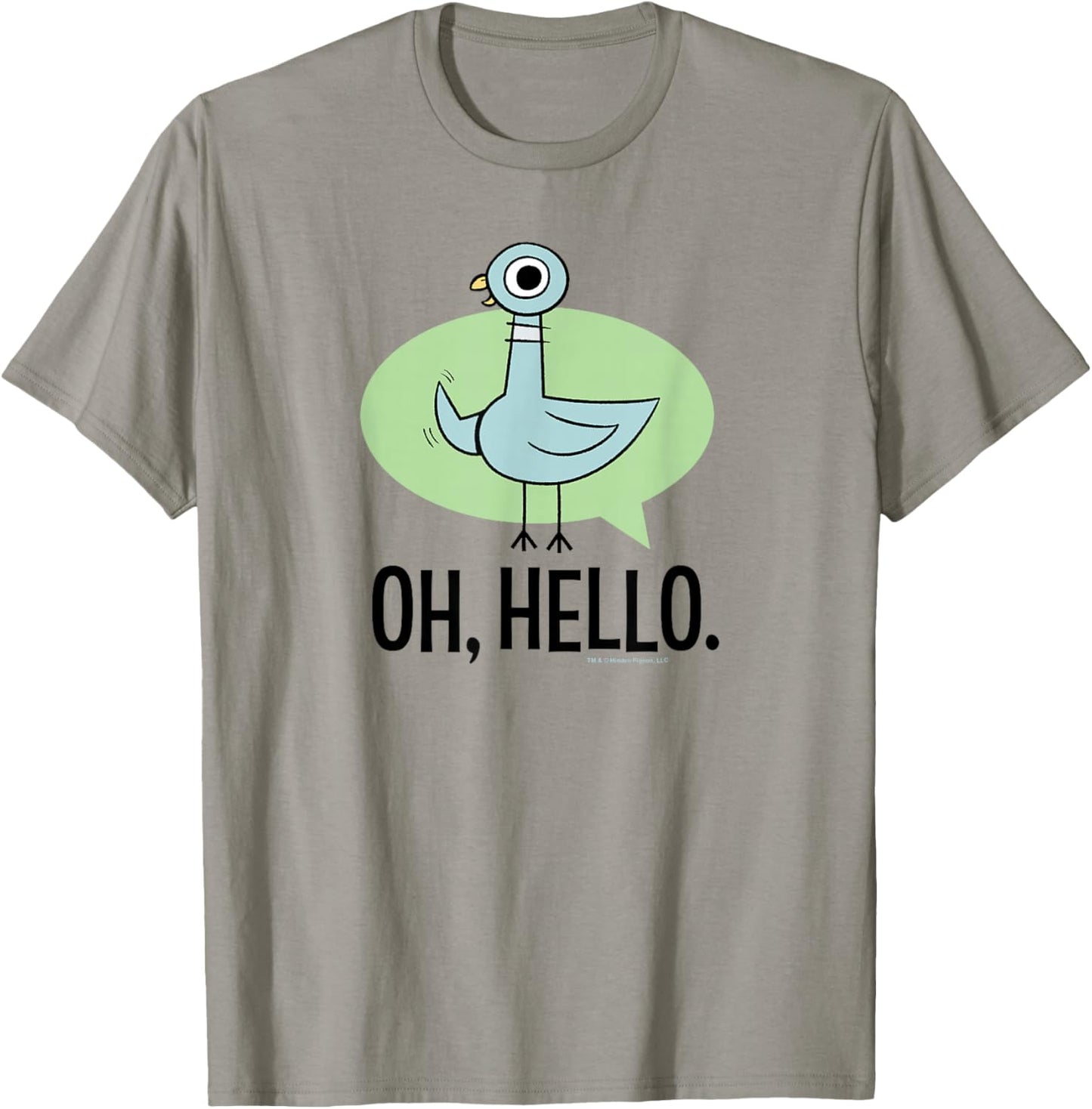 The Pigeon Oh Hello T-Shirt - T-Shirt | Sand