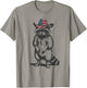 Vintage Racoon Trash Panda Cowboy Western Country Cowgirl T-Shirt - T-Shirt | Sand