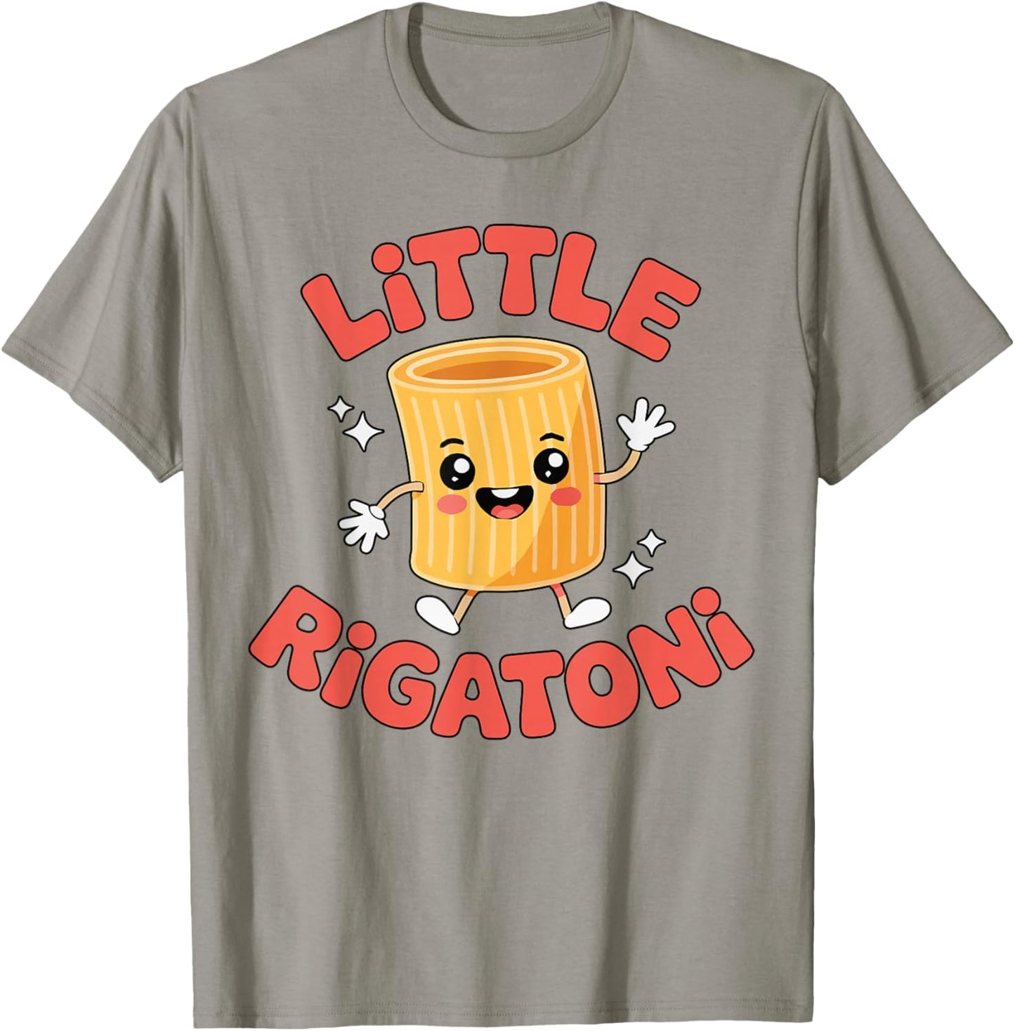 Little Rigatoni Funny Italian Food Toddler Italian Italy Kid T-Shirt - T-Shirt | Sand