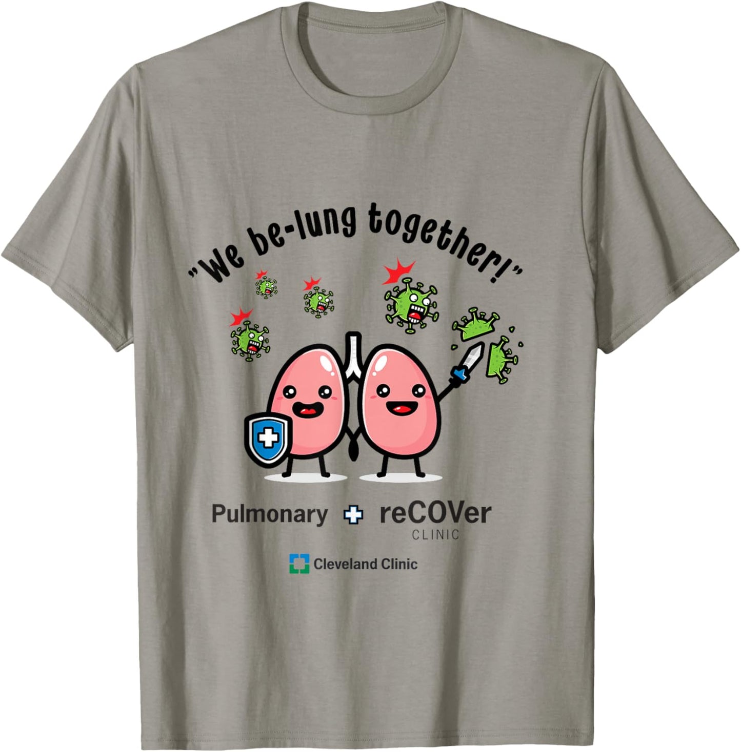 Pulmonary and Recover T-Shirt - T-Shirt | Sand