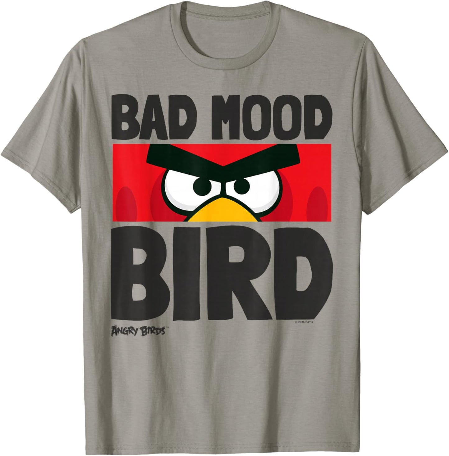 Angry Birds Red Bad Mood Bird T-Shirt - T-Shirt | Sand