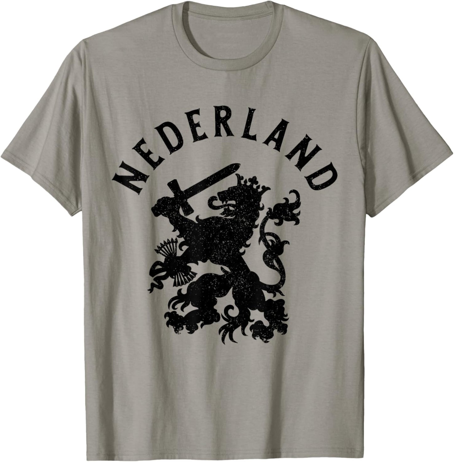 Netherlands Netherlands Lion Dutch Holland Vintage T-Shirt - T-Shirt | Sand