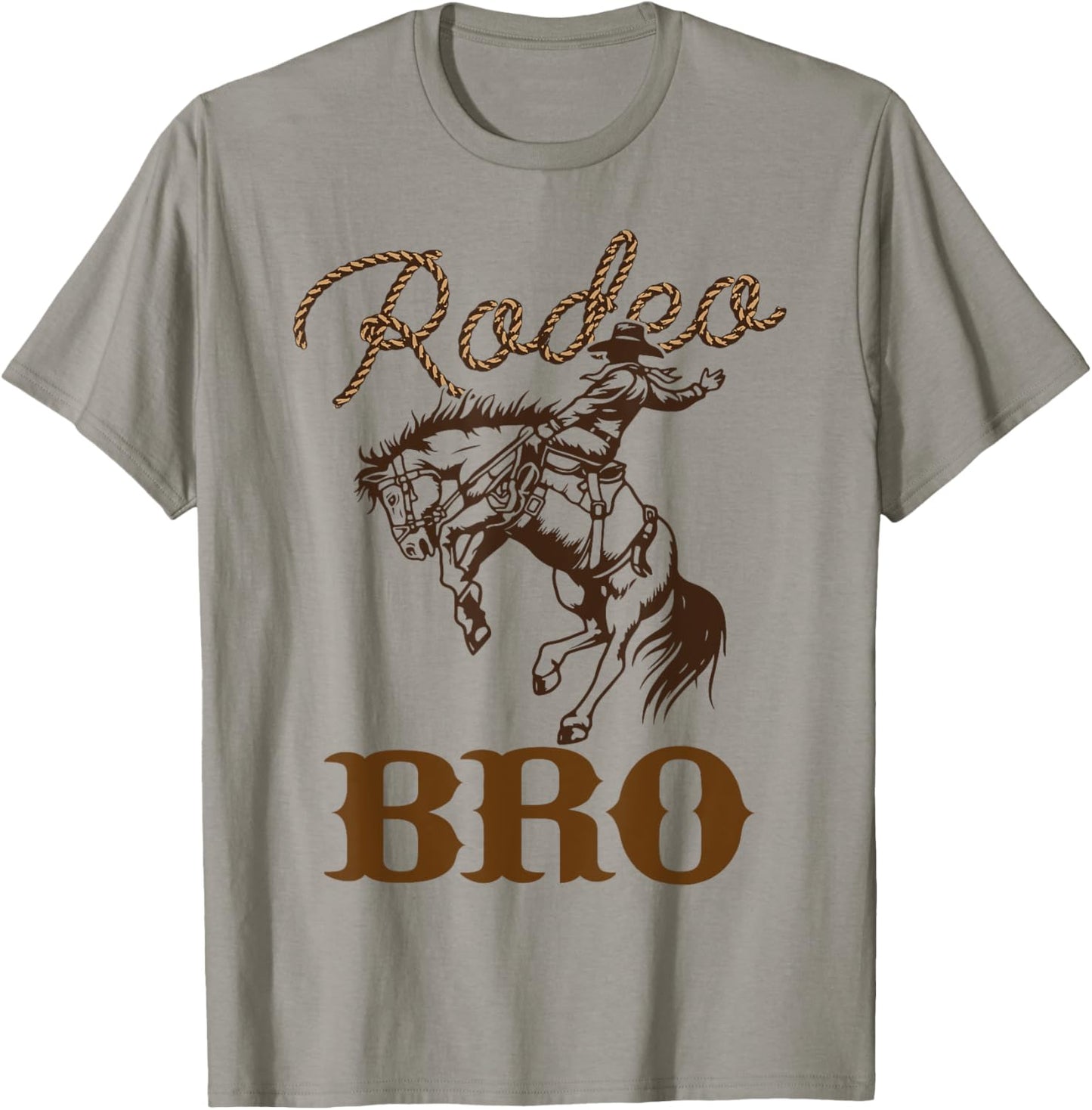 Bro Birthday Cowboy Cowgirl Western Rodeo Brother Bday Party T-Shirt - T-Shirt | Sand