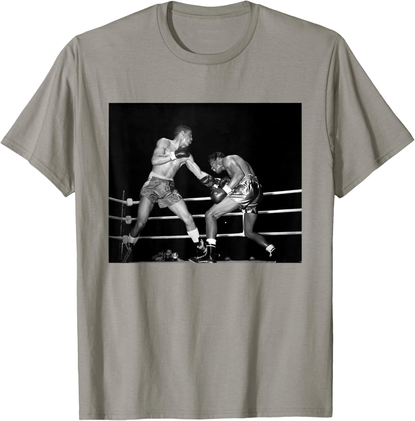 Boxing Sugar Ray Robinson V Randy Turpin Middleweight 1951 T-Shirt - T-Shirt | Sand