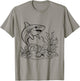 Color the shark and paint it yourself T-Shirt - T-Shirt | Sand