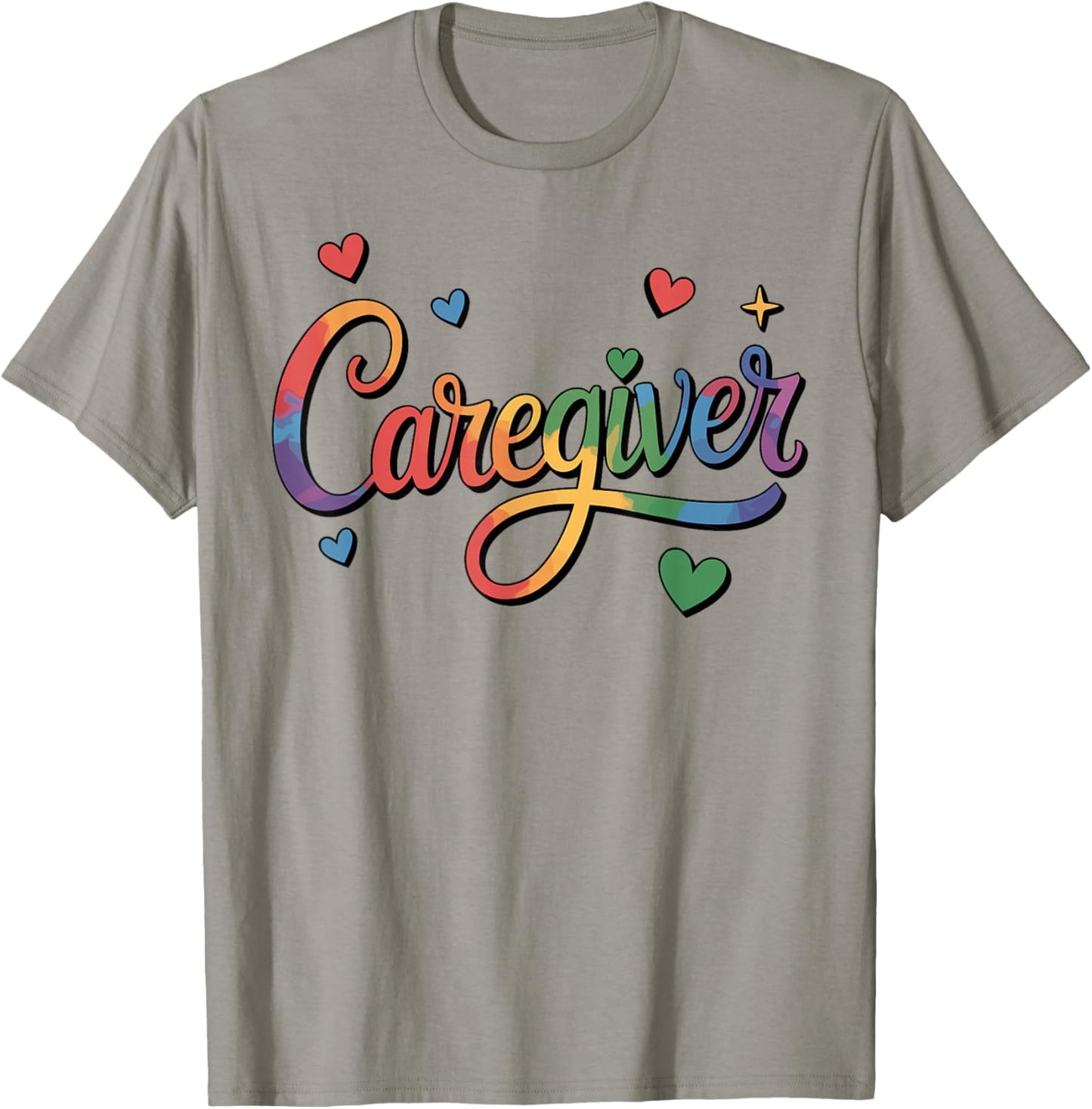 Funny Caregiver T-Shirt - T-Shirt | Sand