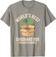 World's Best Cardboard Box Breaker Downer T-Shirt - T-Shirt | Sand