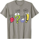 Funny Grammar Teacher Punctuation Wait What Stop It I Agree T-Shirt - T-Shirt | Sand