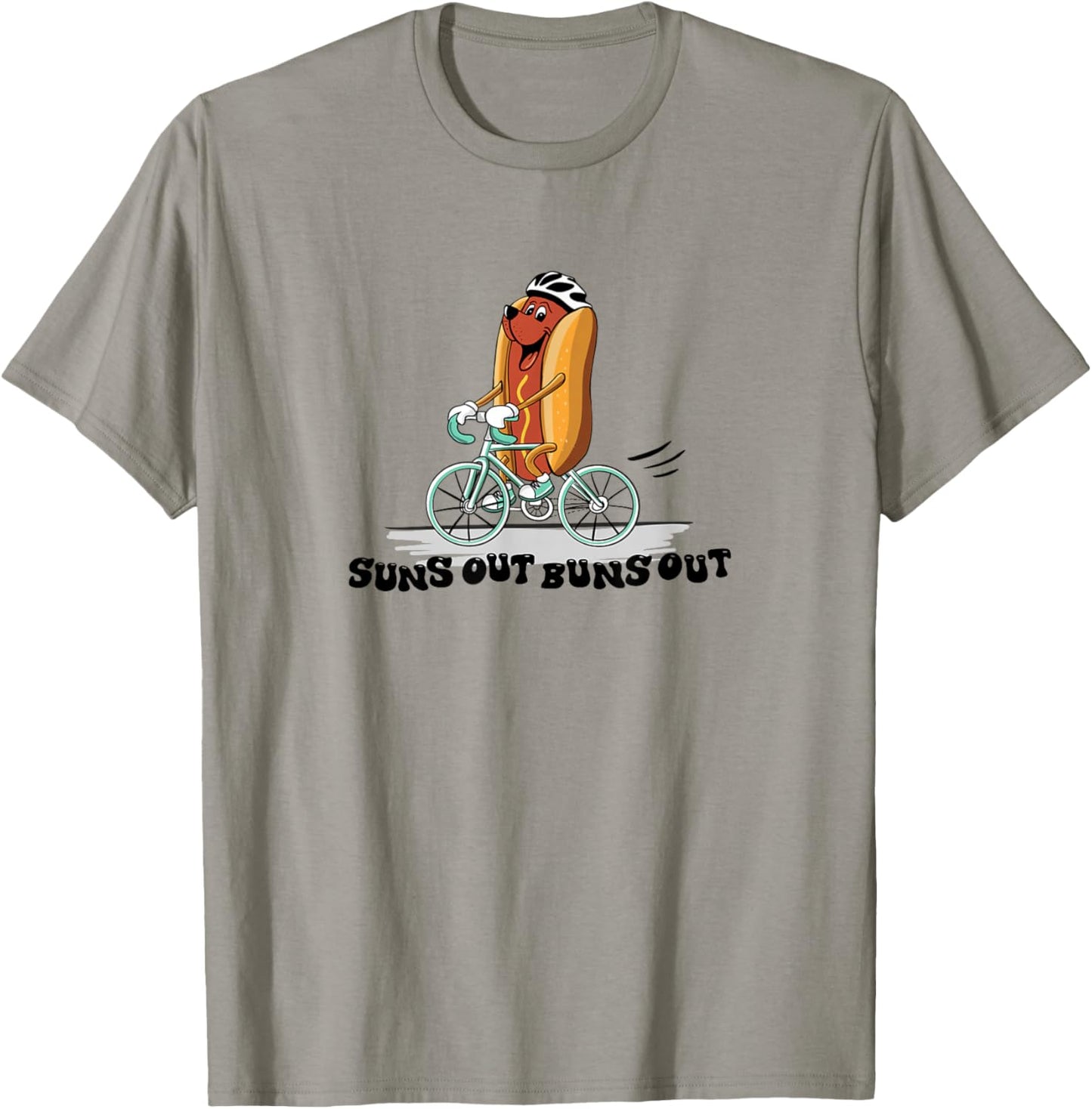 Suns Out, Buns Out T-Shirt - T-Shirt | Sand