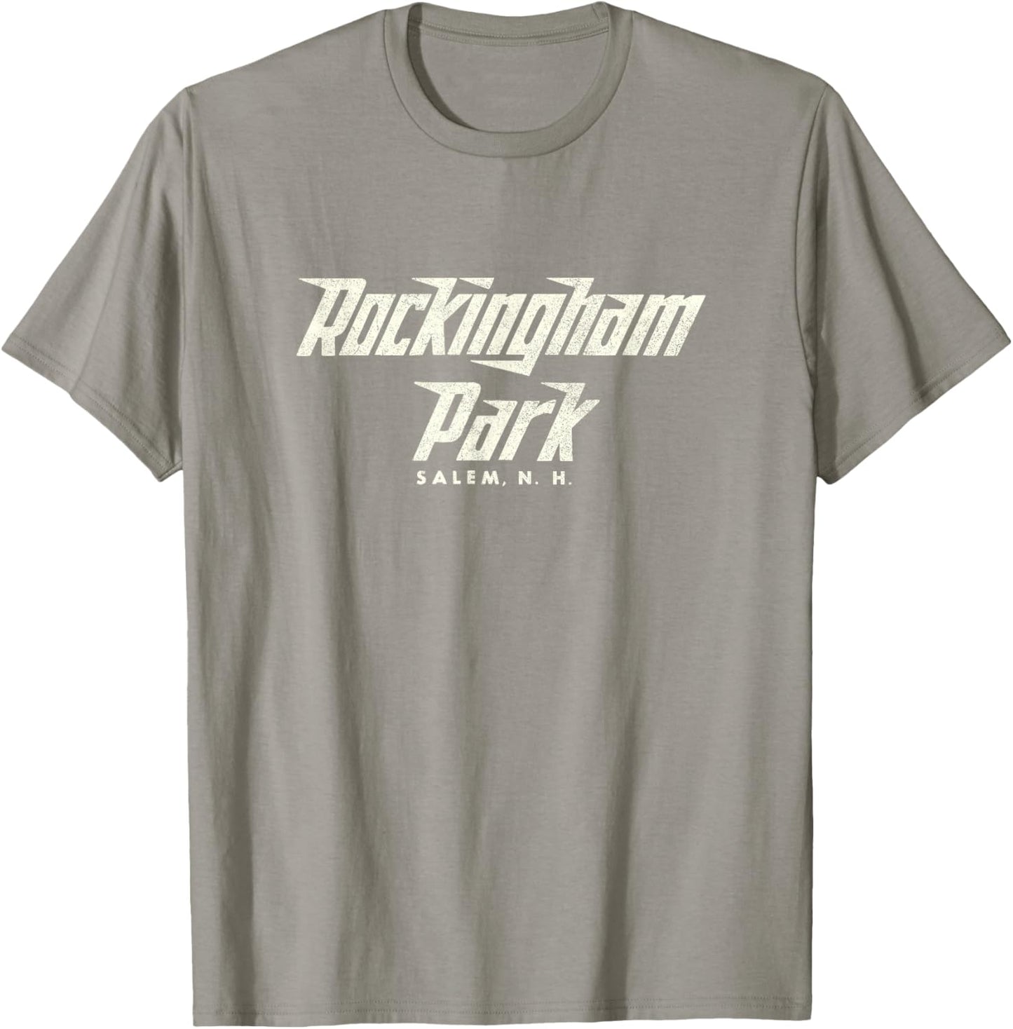 Rockingham Park Retro Horse Racing Vintage Salem, NH Graphic T-Shirt - T-Shirt | Sand