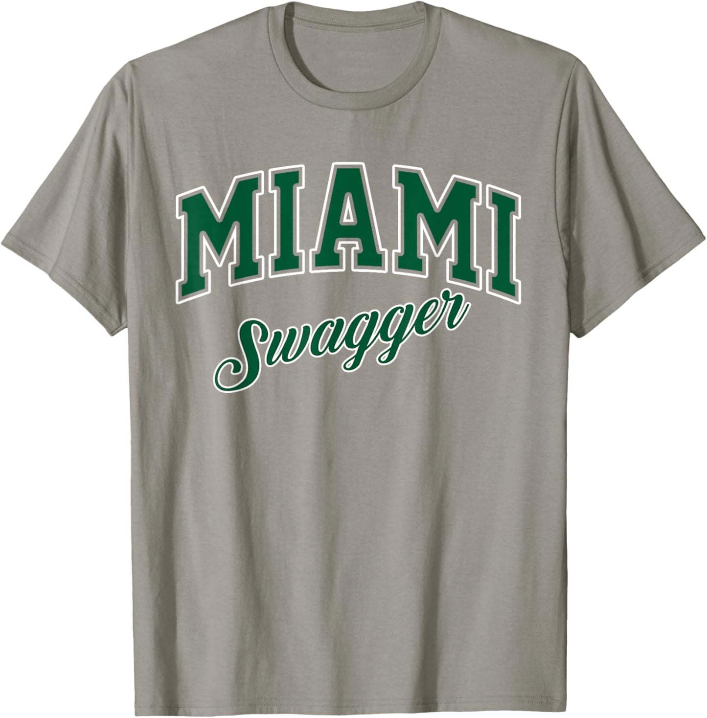 Miami Swagger Streetwear Edgy Bold Brash Miami Look T-Shirt - T-Shirt | Sand