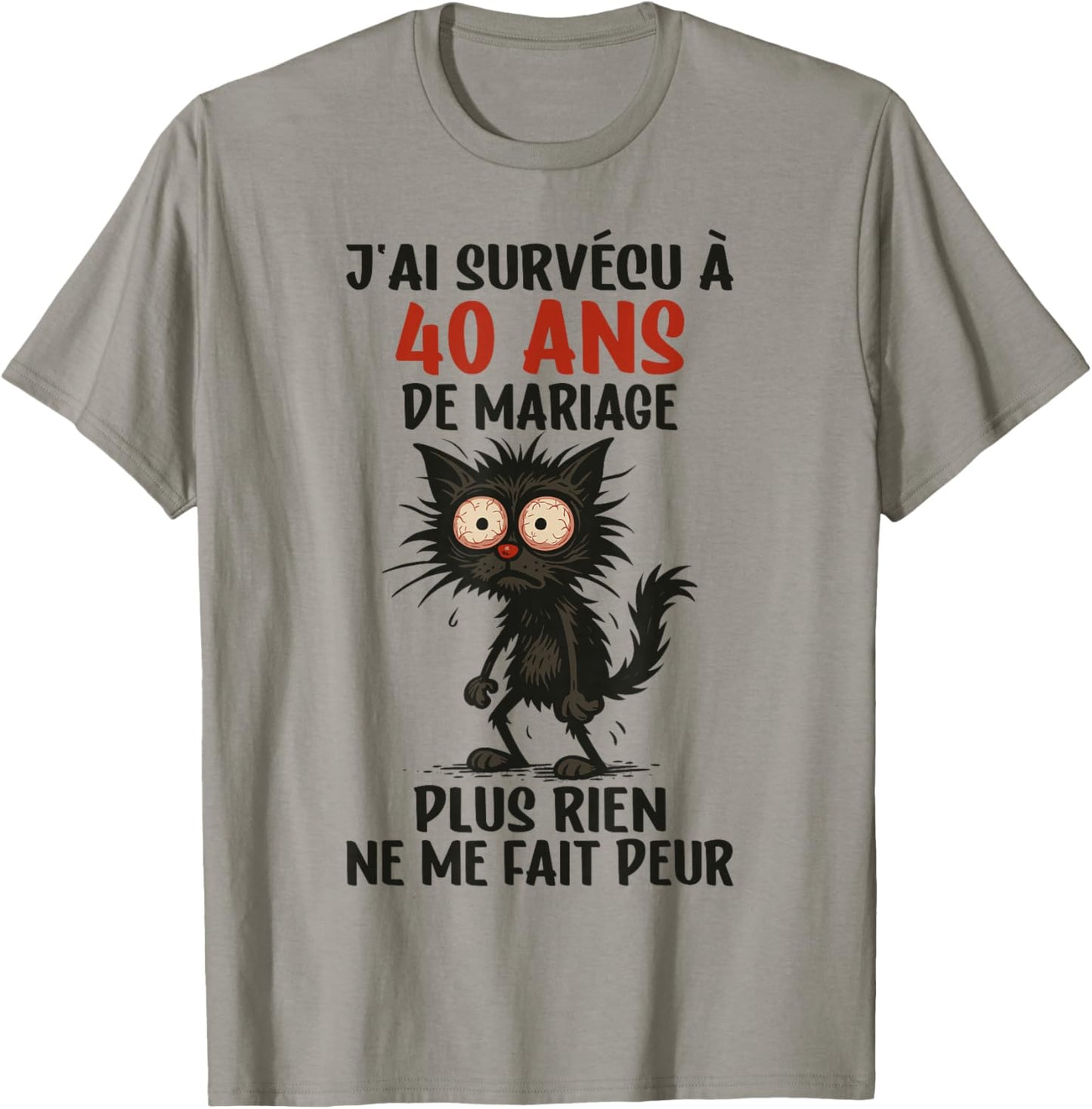 40 Ans Mariage - Anniversaire de Mariage 40 Ans T-Shirt - T-Shirt | Sand