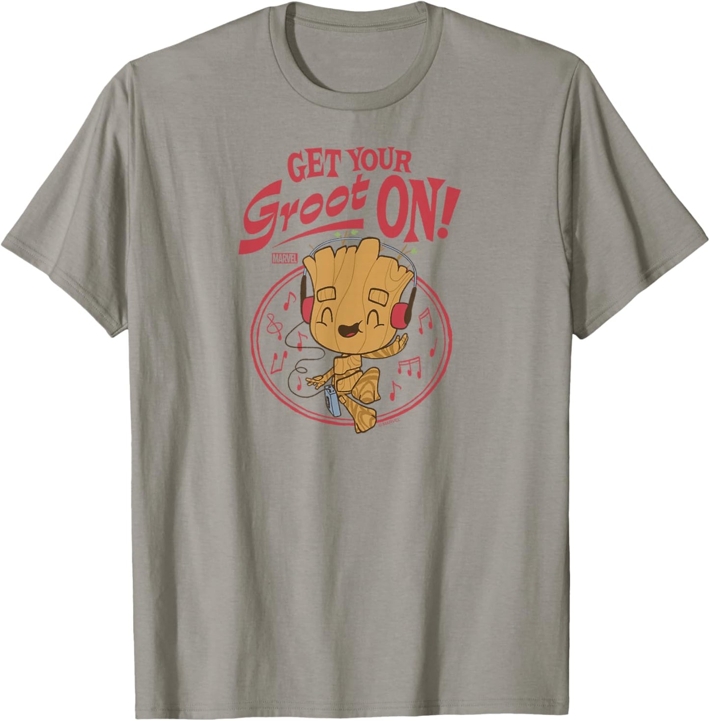 Guardians Of The Galaxy - Get Your Groot On Baby Groot T-Shirt - T-Shirt | Sand