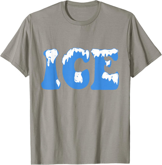 Ice Ice Baby Family Funny Halloween Costume Couples 2025 T-Shirt - T-Shirt | Sand