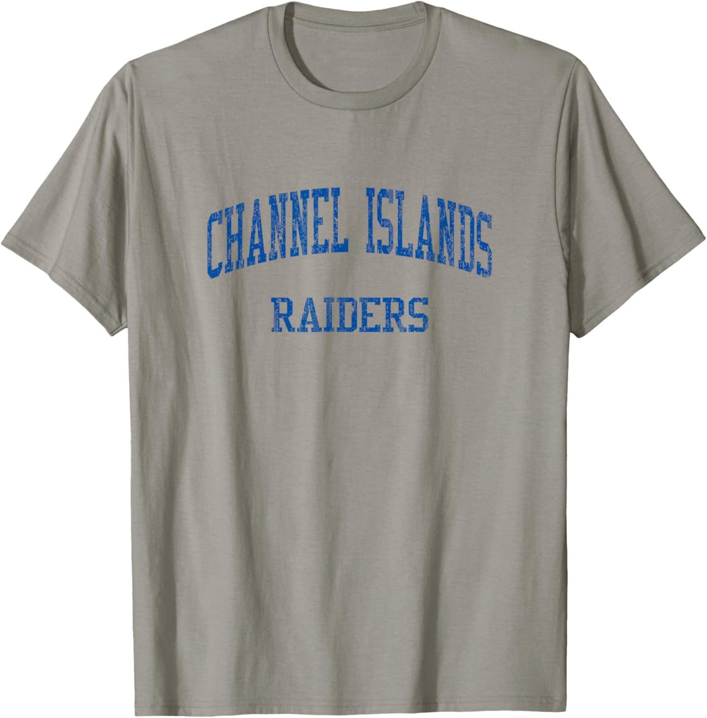 Channel Islands High School HS Oxnard CA Vintage Sports T-Shirt - T-Shirt | Sand