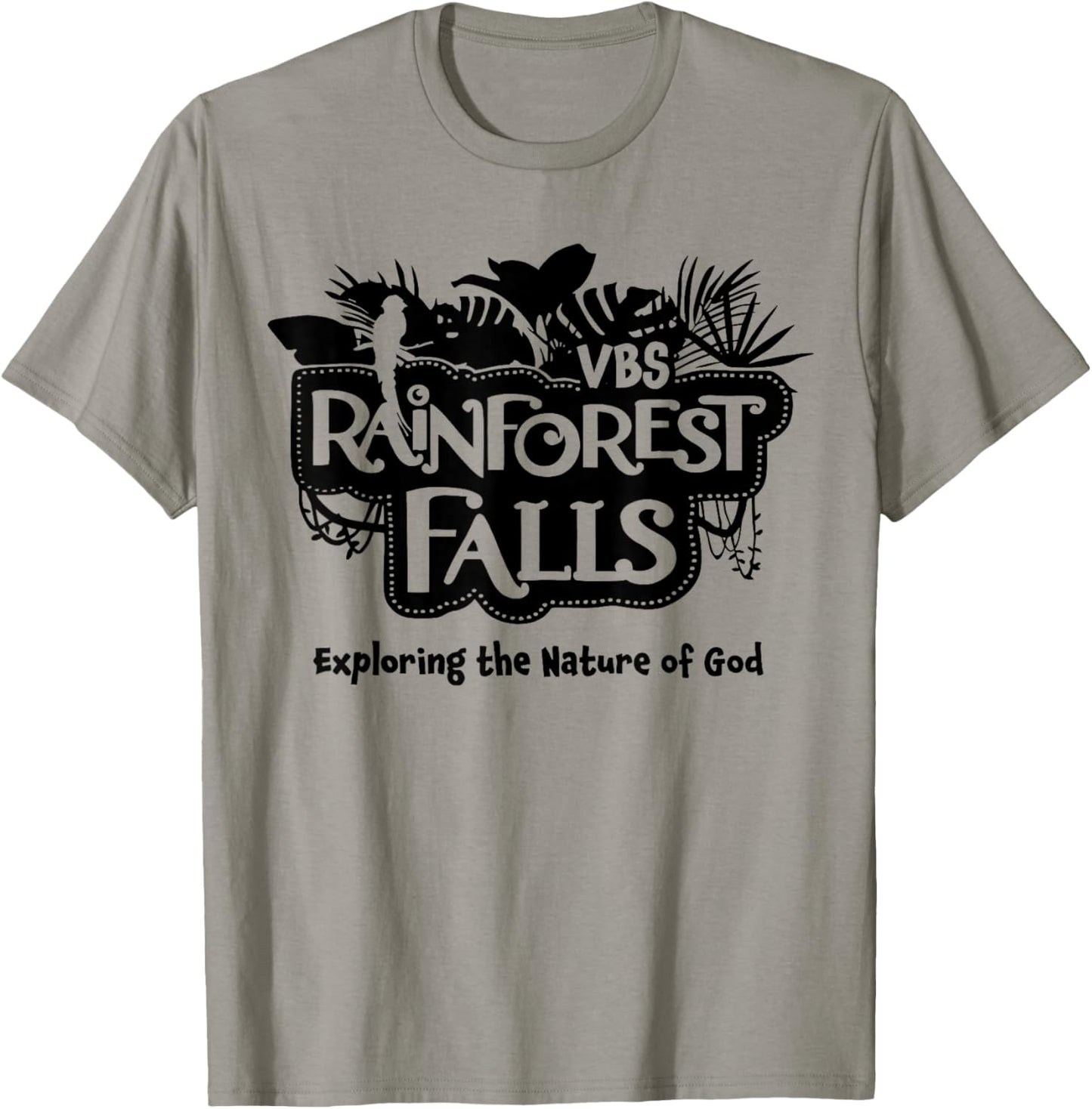 Rainforest Falls VBS 2026 Exploring The Nature of God Gift T-Shirt - T-Shirt | Sand