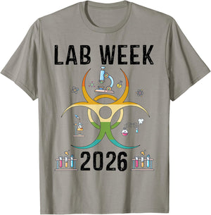 Lab Week 2026 Medical Laboratory Professionals Week Lab Tech T-Shirt - T-Shirt | Sand