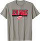 Detroit Red Wings Faceoff Gray Officially Licensed T-Shirt - T-Shirt | Sand