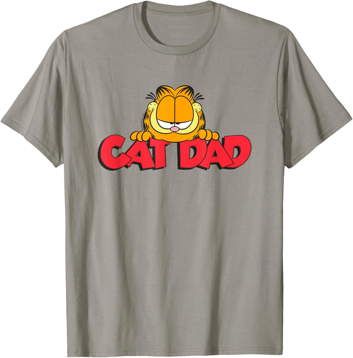Garfield Cat Dad Father's Day T-Shirt - T-Shirt | Sand