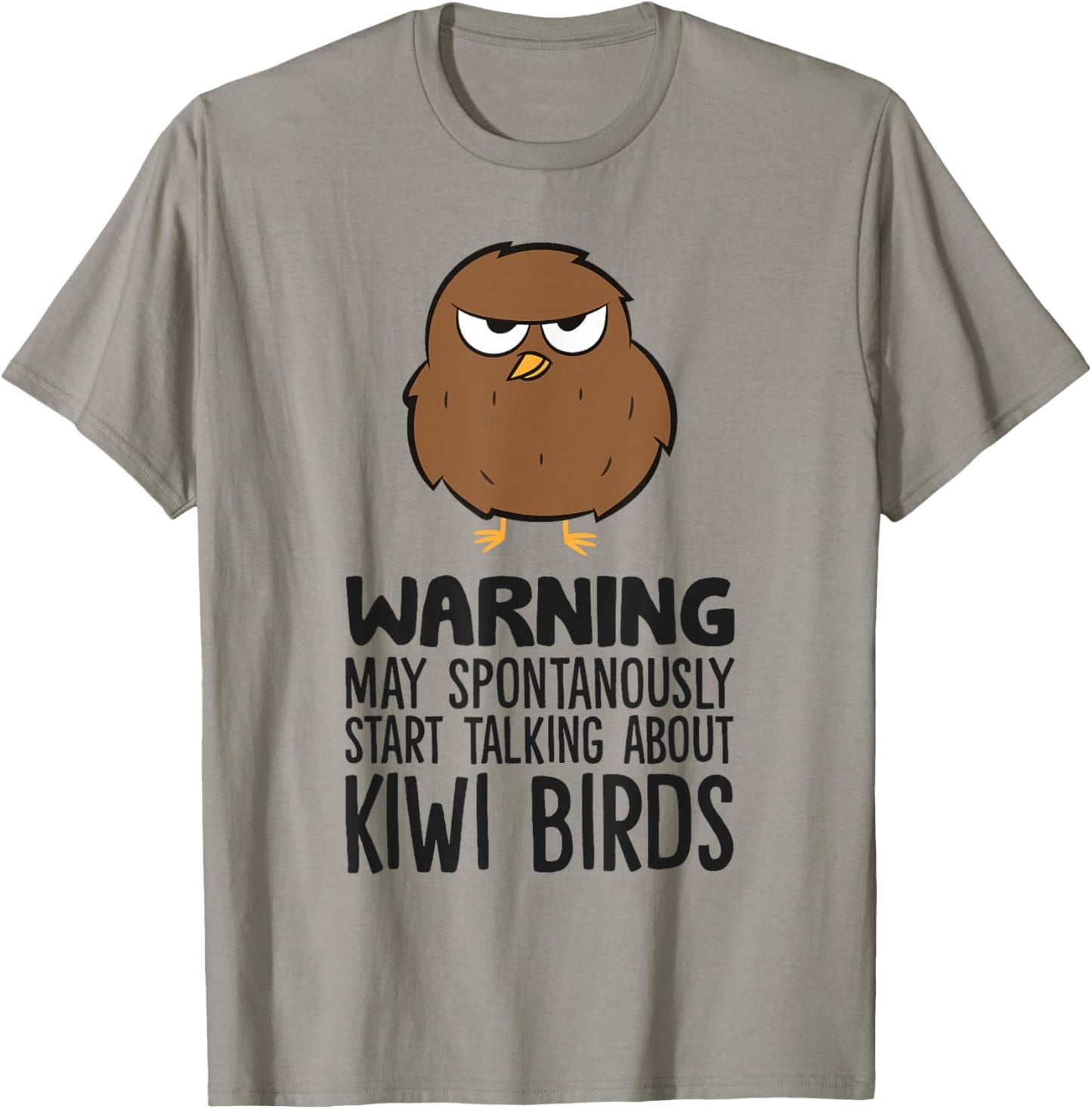 Warning May Spontaneously Start Talking About Kiwi Birds T-Shirt - T-Shirt | Sand