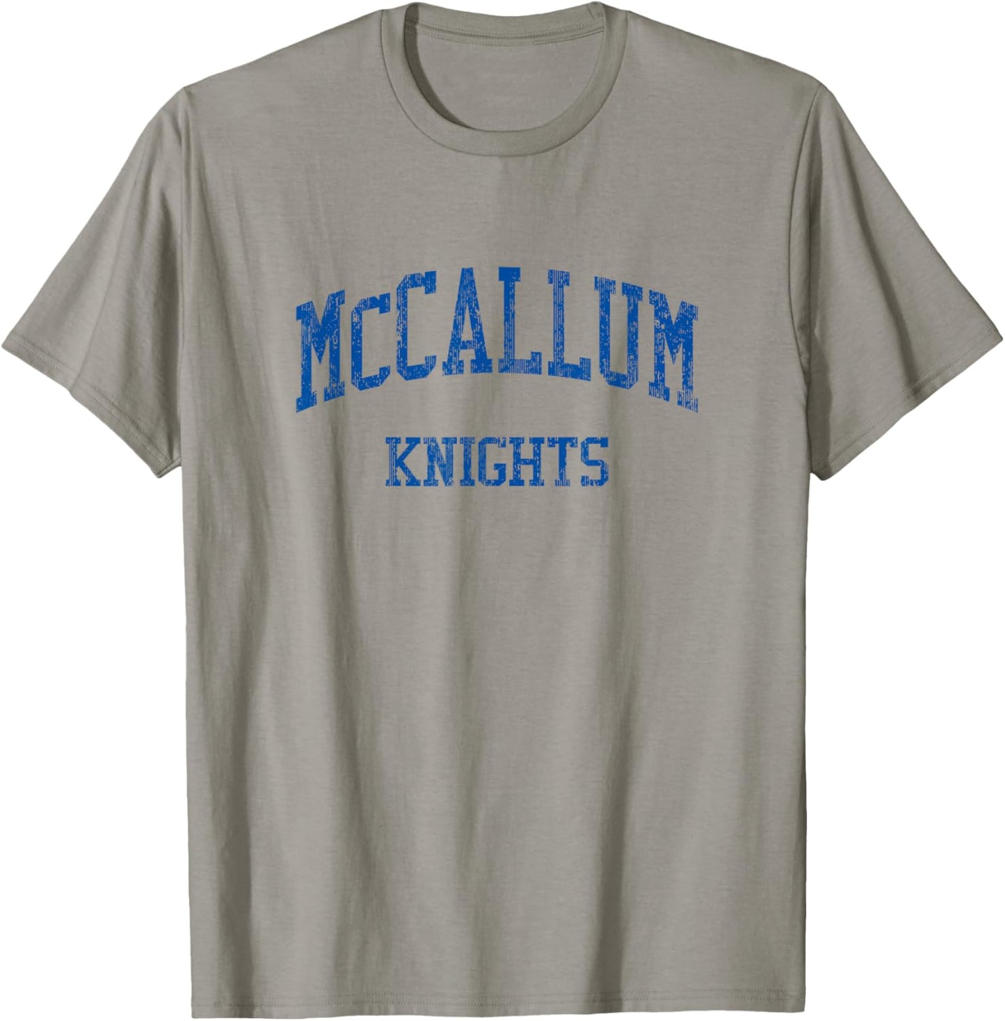 McCallum High School HS Austin TX Vintage Sports T-Shirt - T-Shirt | Sand