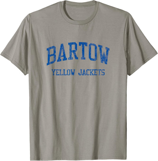 Bartow High School HS Bartow FL Vintage Sports T-Shirt - T-Shirt | Sand