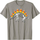 Funny Candysaurus Candy Corn Dinosaur Boys Halloween Kids T-Shirt - T-Shirt | Sand
